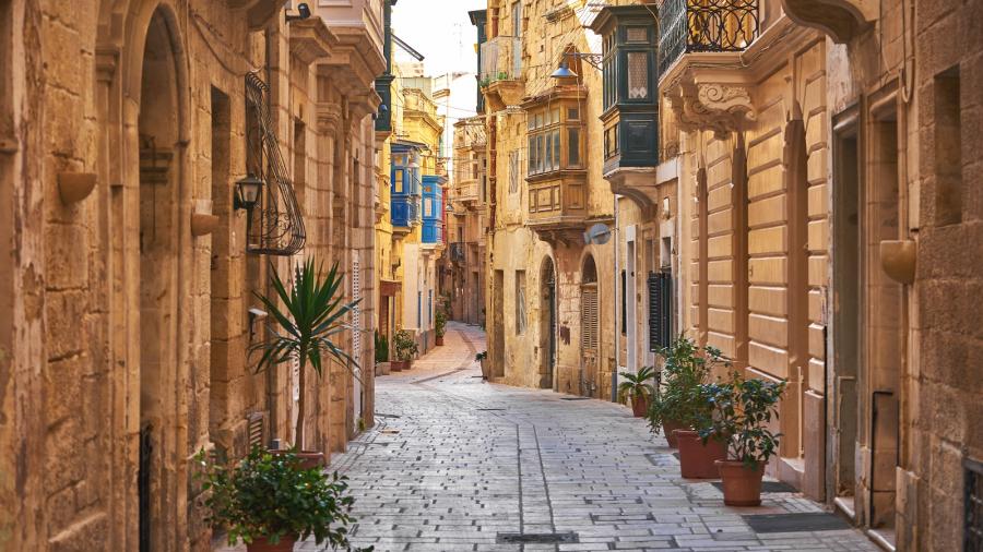 A street in Malta