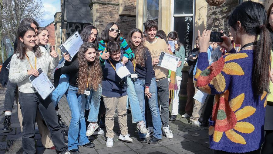 ESL Languages Celtica Education Young adults Cardiff gallery 3